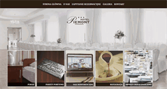 Desktop Screenshot of hotelpiemont.pl